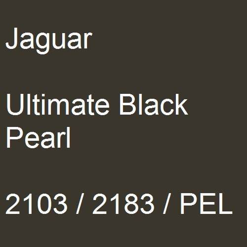 Jaguar, Ultimate Black Pearl, 2103 / 2183 / PEL.